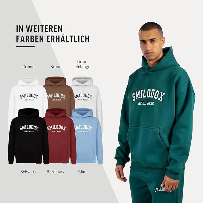 Oversize pánská mikina SMILODOX Kayson